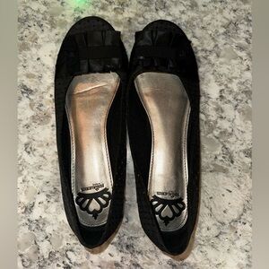 Fergalicious Black Flats